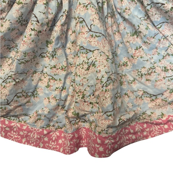 Charming Striped and Floral Toddler Dress, 3T - Picture 2 of 5